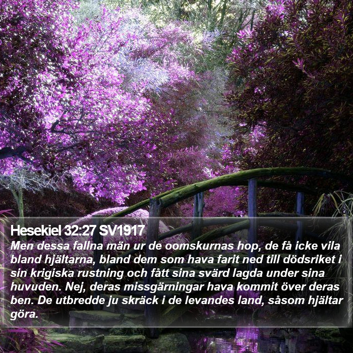 Hesekiel 32:27 SV1917 Bible Study