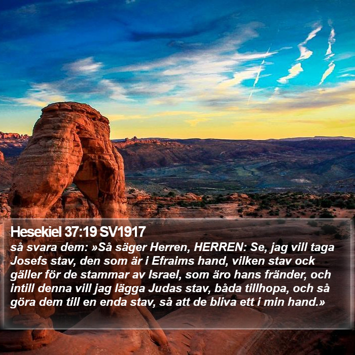 Hesekiel 37:19 SV1917 Bible Study