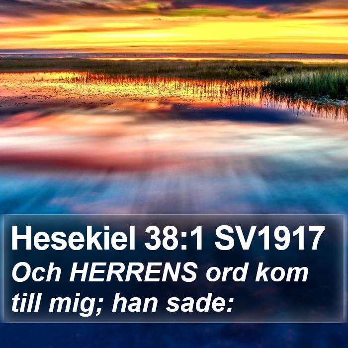 Hesekiel 38:1 SV1917 Bible Study