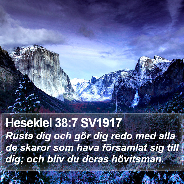 Hesekiel 38:7 SV1917 Bible Study