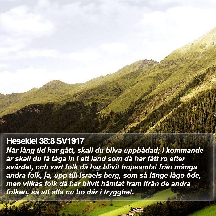 Hesekiel 38:8 SV1917 Bible Study