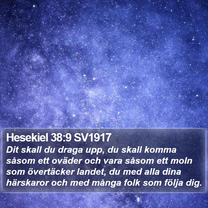 Hesekiel 38:9 SV1917 Bible Study