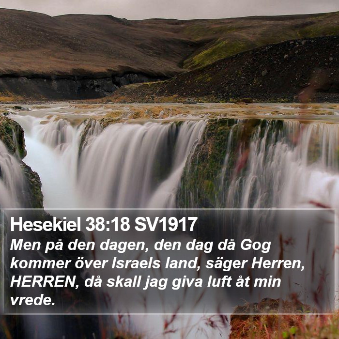 Hesekiel 38:18 SV1917 Bible Study