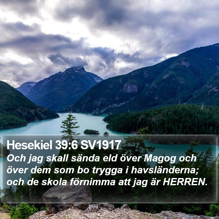 Hesekiel 39:6 SV1917 Bible Study