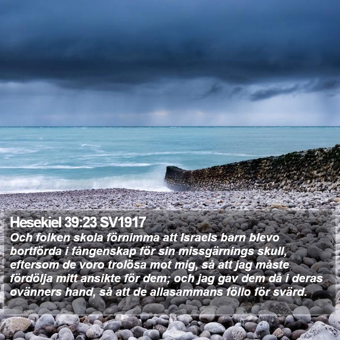 Hesekiel 39:23 SV1917 Bible Study