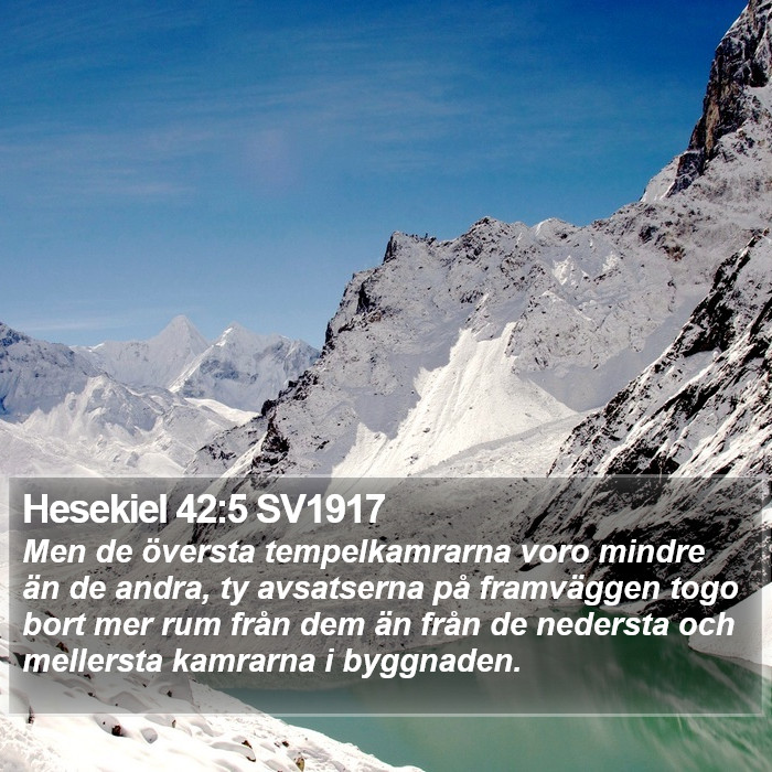 Hesekiel 42:5 SV1917 Bible Study