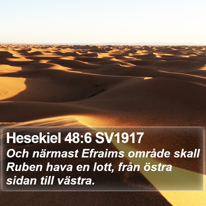 Hesekiel 48:6 SV1917 Bible Study