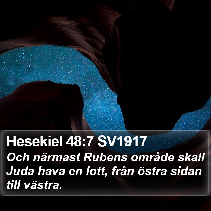 Hesekiel 48:7 SV1917 Bible Study