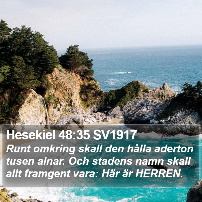 Hesekiel 48:35 SV1917 Bible Study