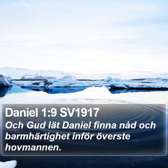 Daniel 1:9 SV1917 Bible Study