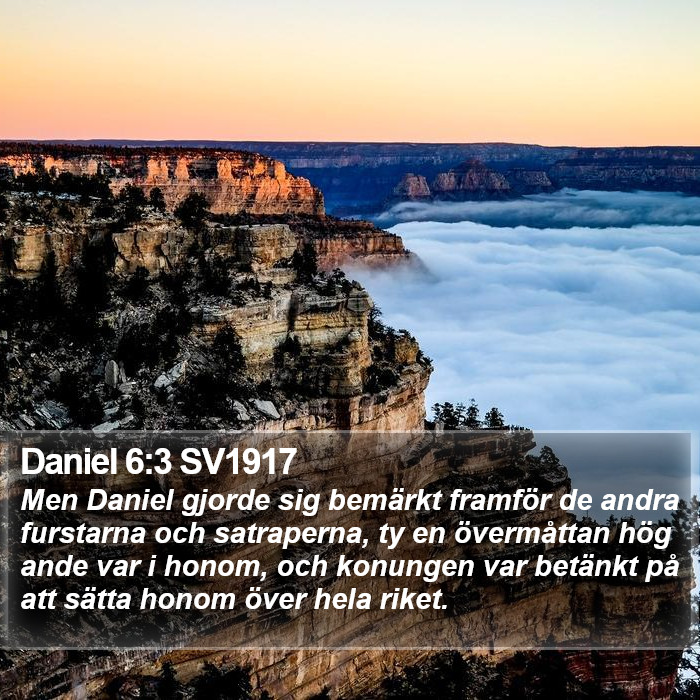 Daniel 6:3 SV1917 Bible Study