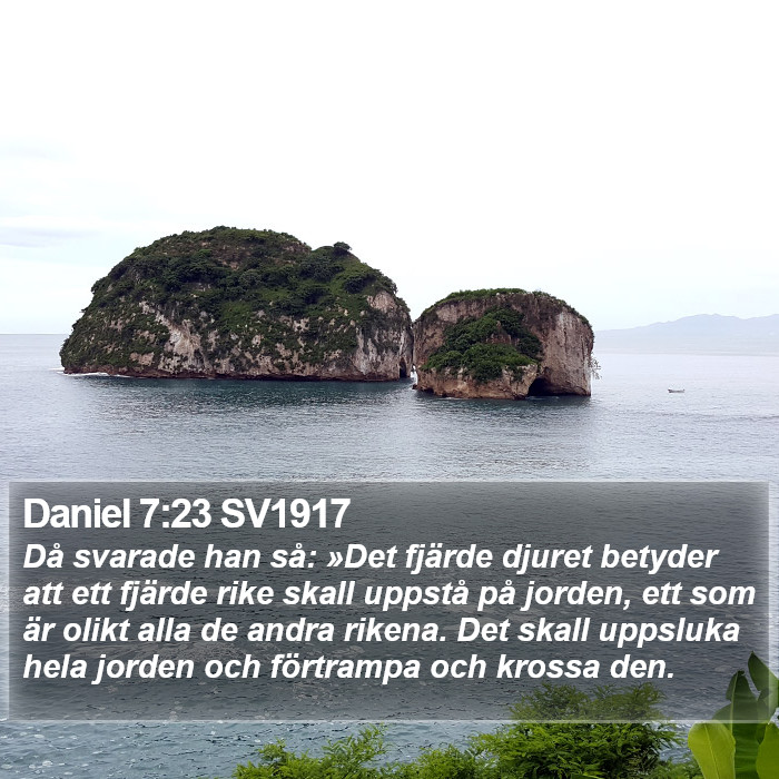 Daniel 7:23 SV1917 Bible Study