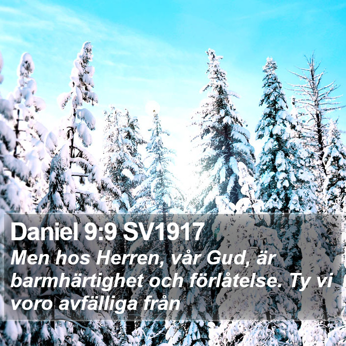 Daniel 9:9 SV1917 Bible Study