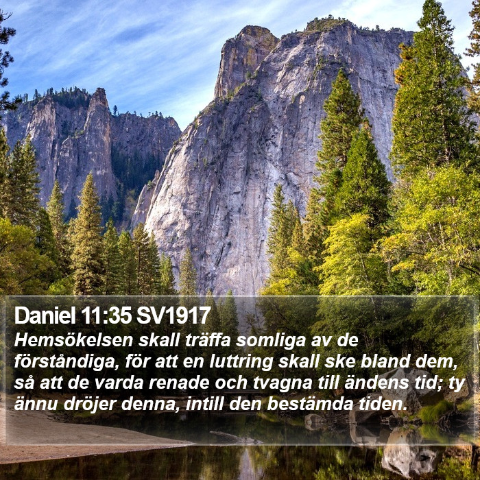 Daniel 11:35 SV1917 Bible Study