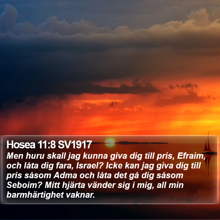 Hosea 11:8 SV1917 Bible Study