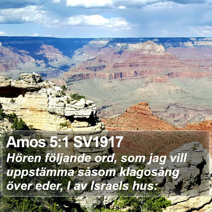 Amos 5:1 SV1917 Bible Study