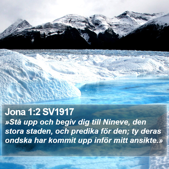 Jona 1:2 SV1917 Bible Study