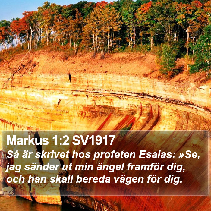 Markus 1:2 SV1917 Bible Study