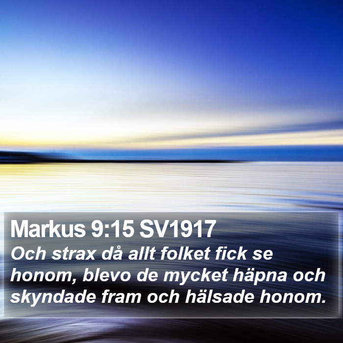 Markus 9:15 SV1917 Bible Study