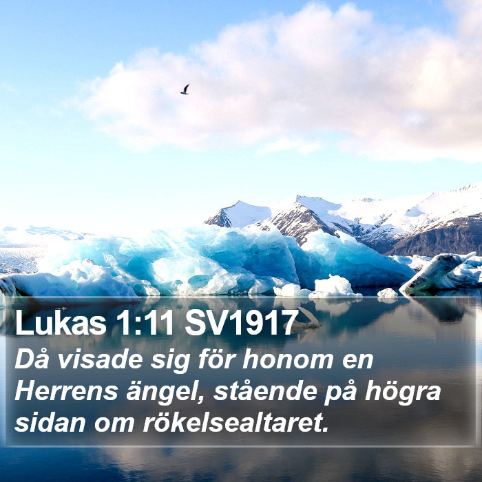 Lukas 1:11 SV1917 Bible Study