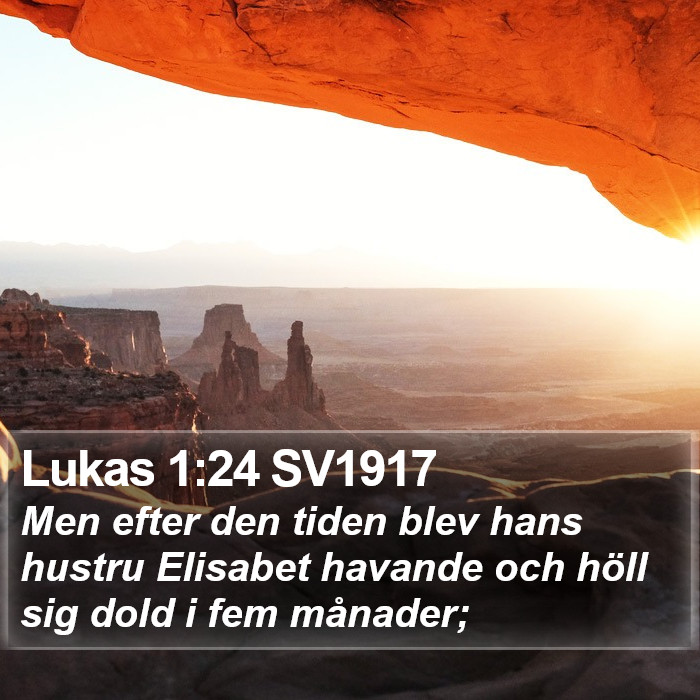 Lukas 1:24 SV1917 Bible Study