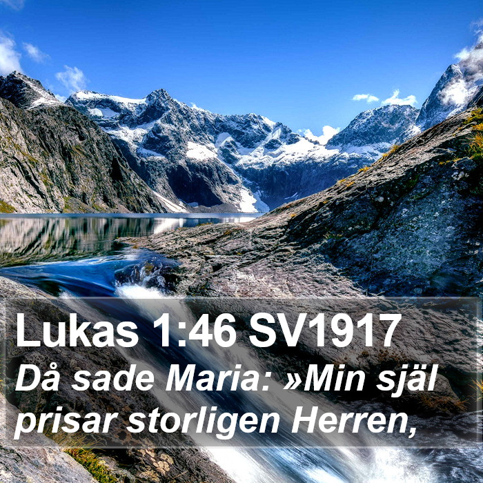 Lukas 1:46 SV1917 Bible Study