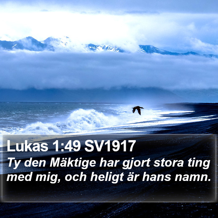 Lukas 1:49 SV1917 Bible Study