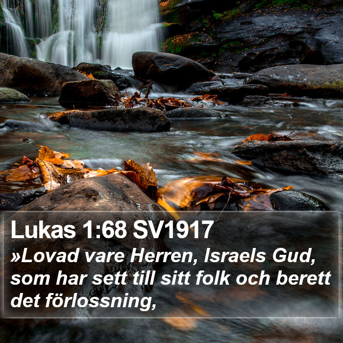 Lukas 1:68 SV1917 Bible Study