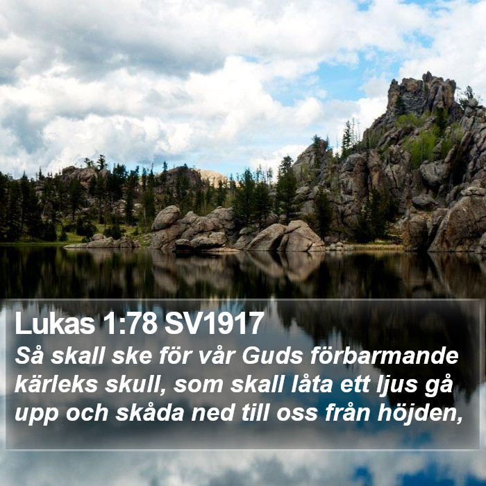 Lukas 1:78 SV1917 Bible Study