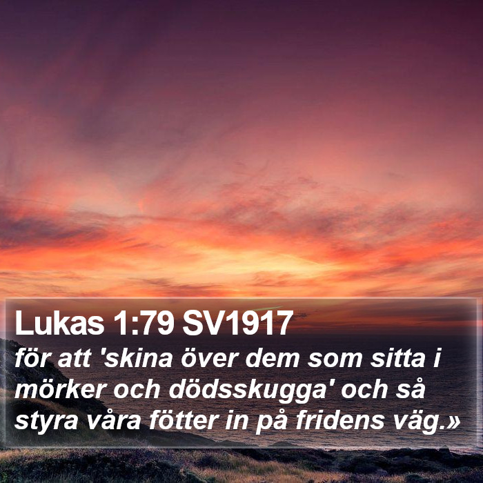 Lukas 1:79 SV1917 Bible Study