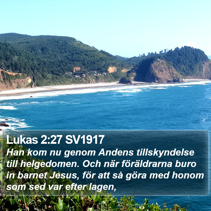 Lukas 2:27 SV1917 Bible Study