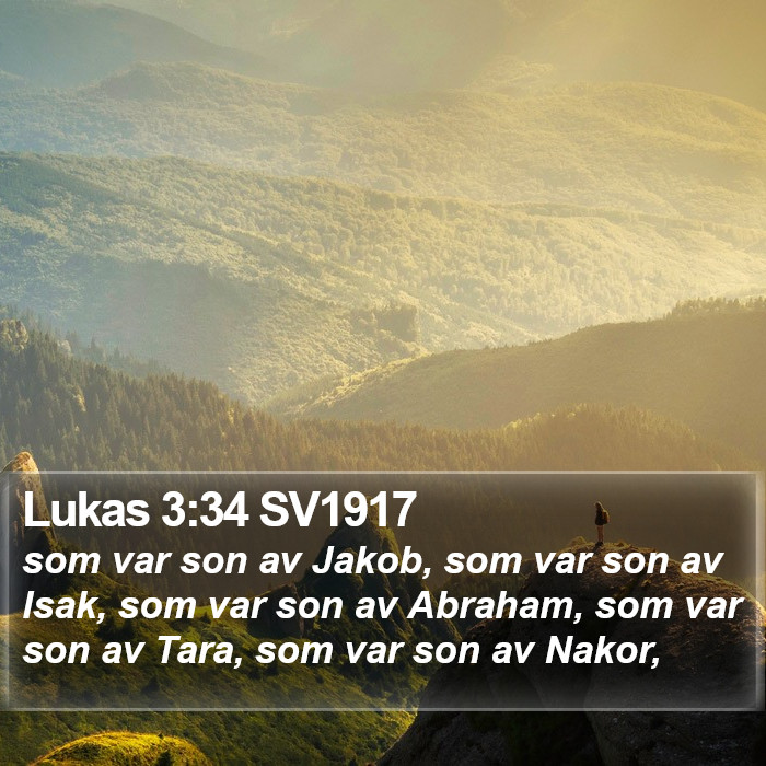 Lukas 3:34 SV1917 Bible Study