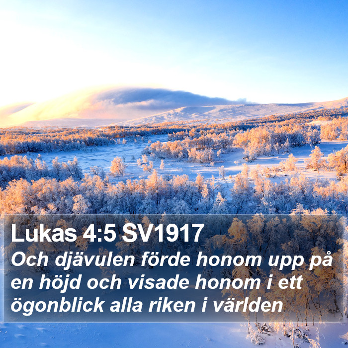 Lukas 4:5 SV1917 Bible Study