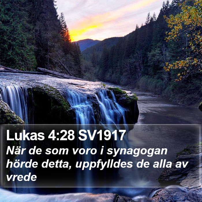 Lukas 4:28 SV1917 Bible Study