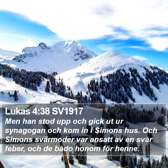 Lukas 4:38 SV1917 Bible Study