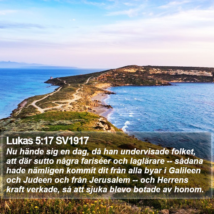 Lukas 5:17 SV1917 Bible Study