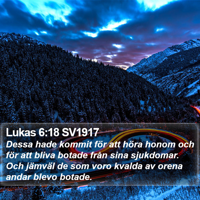 Lukas 6:18 SV1917 Bible Study