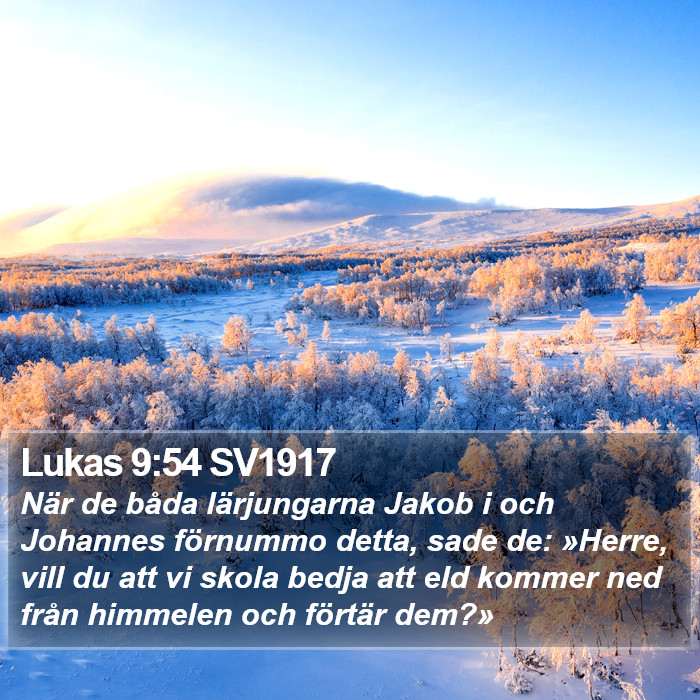 Lukas 9:54 SV1917 Bible Study