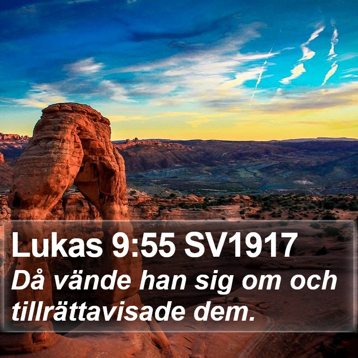 Lukas 9:55 SV1917 Bible Study