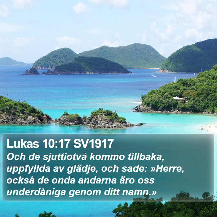 Lukas 10:17 SV1917 Bible Study