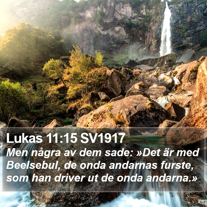 Lukas 11:15 SV1917 Bible Study