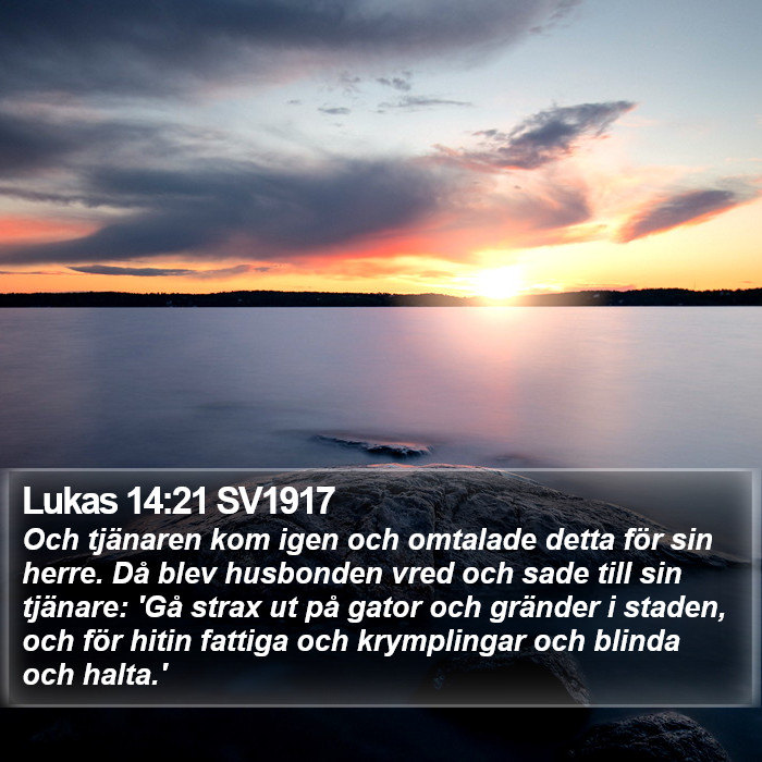 Lukas 14:21 SV1917 Bible Study