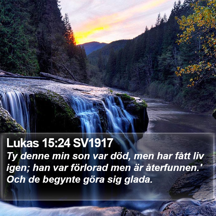 Lukas 15:24 SV1917 Bible Study