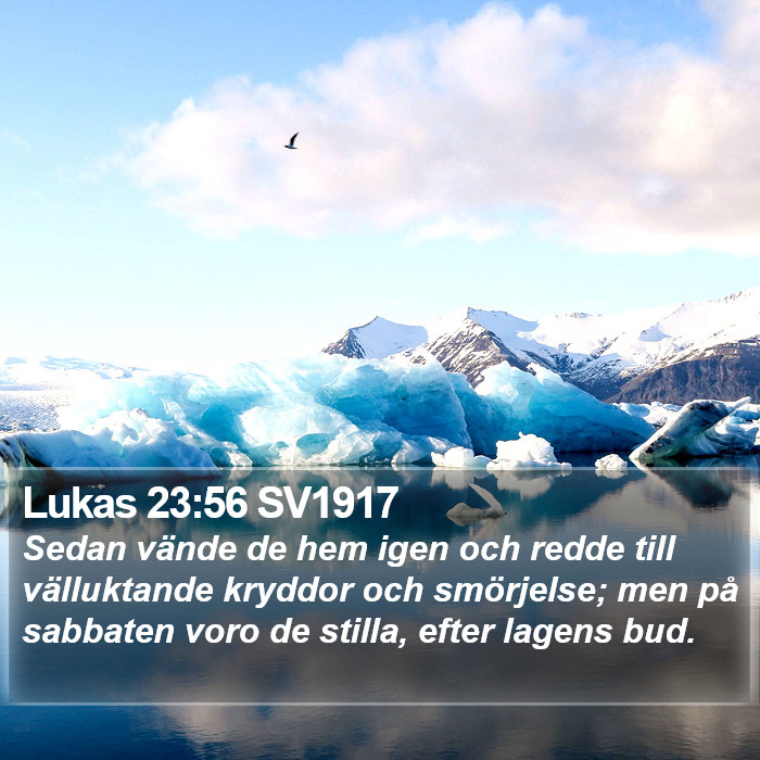 Lukas 23:56 SV1917 Bible Study