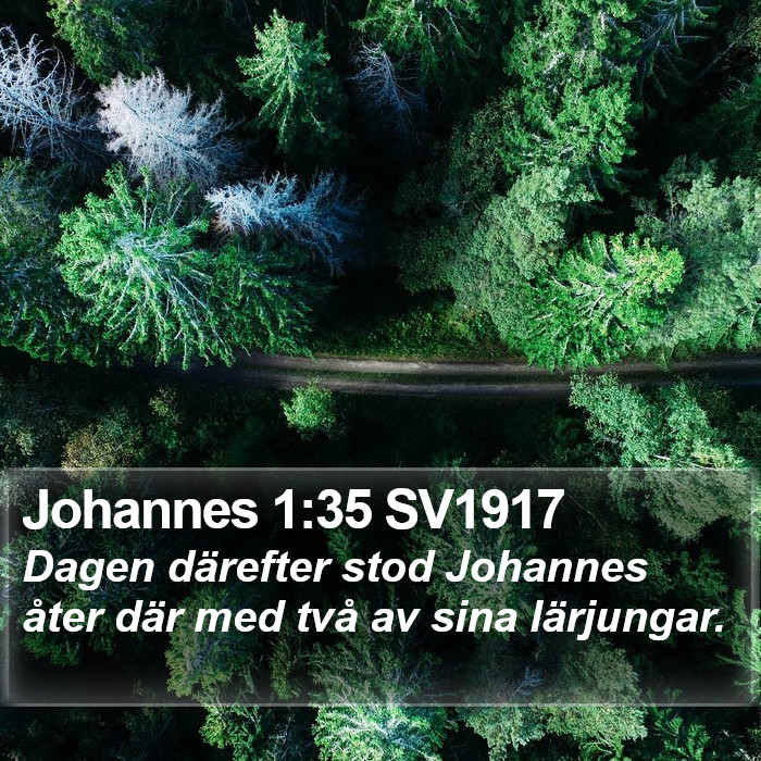 Johannes 1:35 SV1917 Bible Study