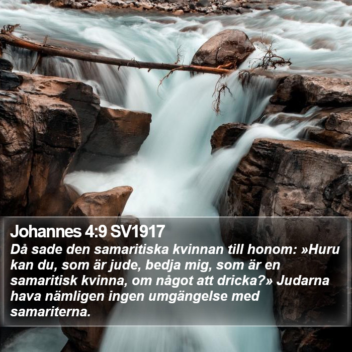 Johannes 4:9 SV1917 Bible Study