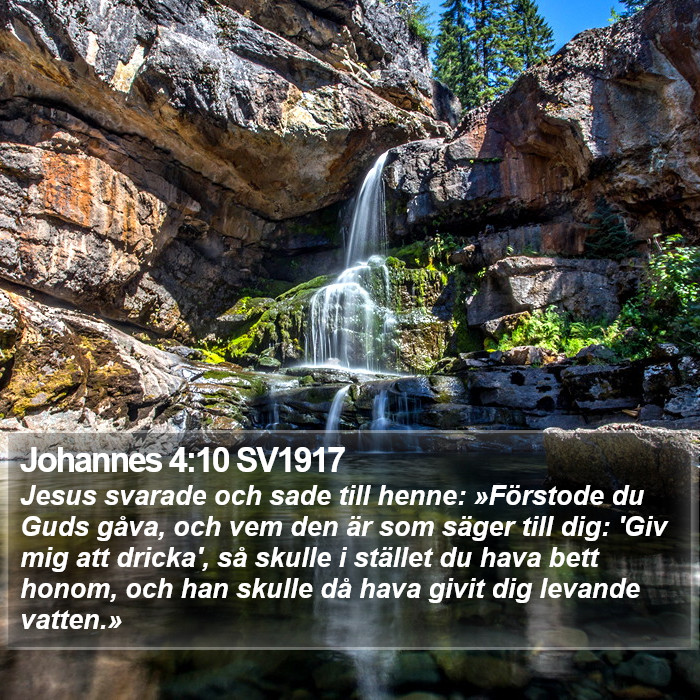 Johannes 4:10 SV1917 Bible Study