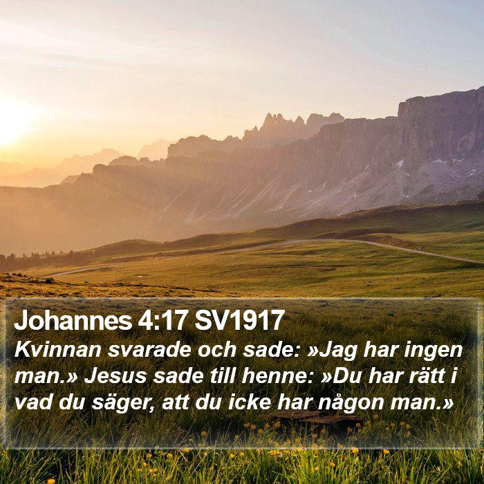 Johannes 4:17 SV1917 Bible Study