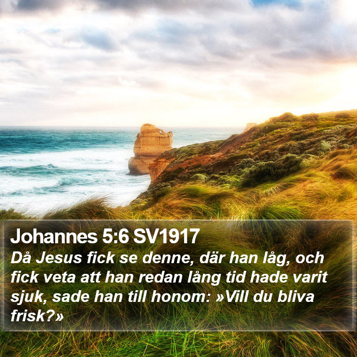 Johannes 5:6 SV1917 Bible Study