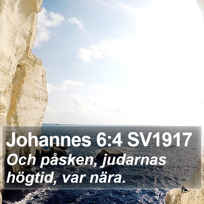 Johannes 6:4 SV1917 Bible Study